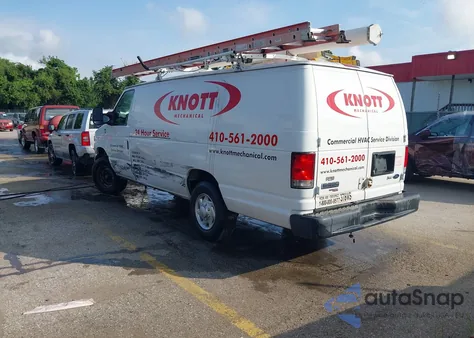 2014 Ford E-250 Commercial z USA, uszkodzony, nr VIN 1FTNS2EW7EDA04202